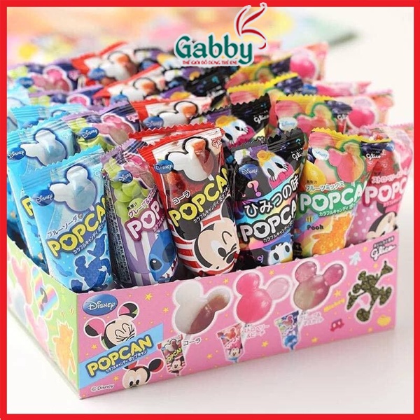 KẸO MÚT GLICO POPCAN NHẬT BẢN NHIỀU VỊ