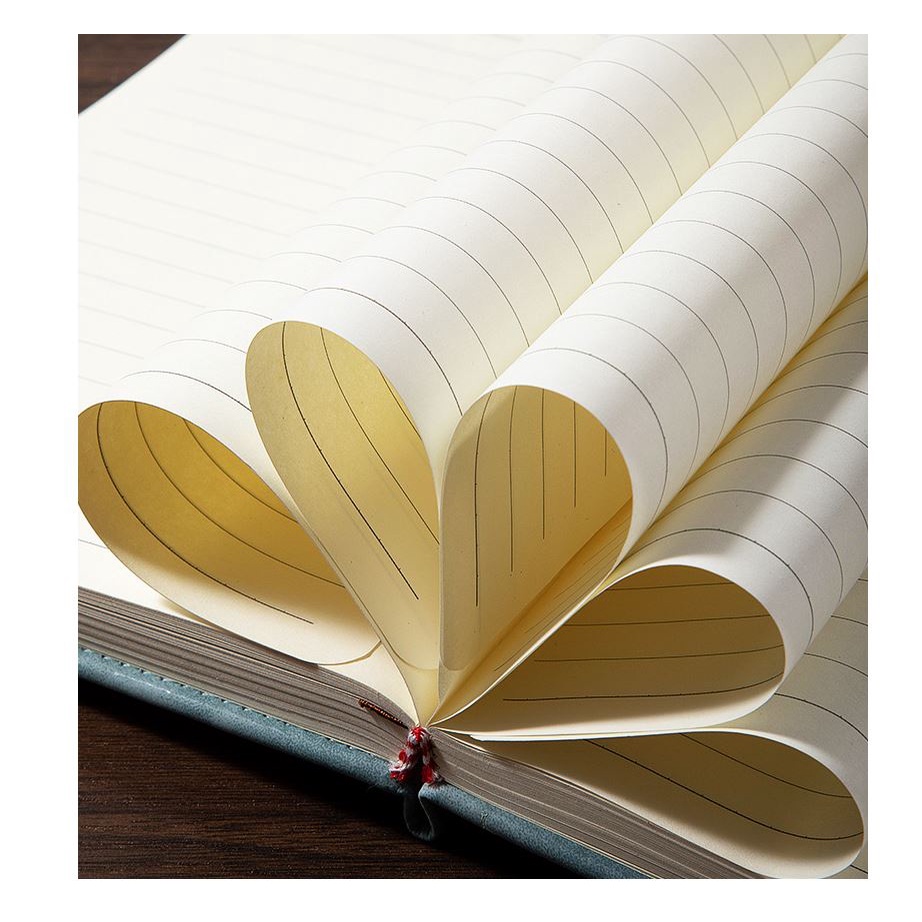 Sổ tay A5 100GSM 360 trang  ghi chép planner - bullet journal bìa da PU vintage - mẫu hươu chính hãng cao cấp