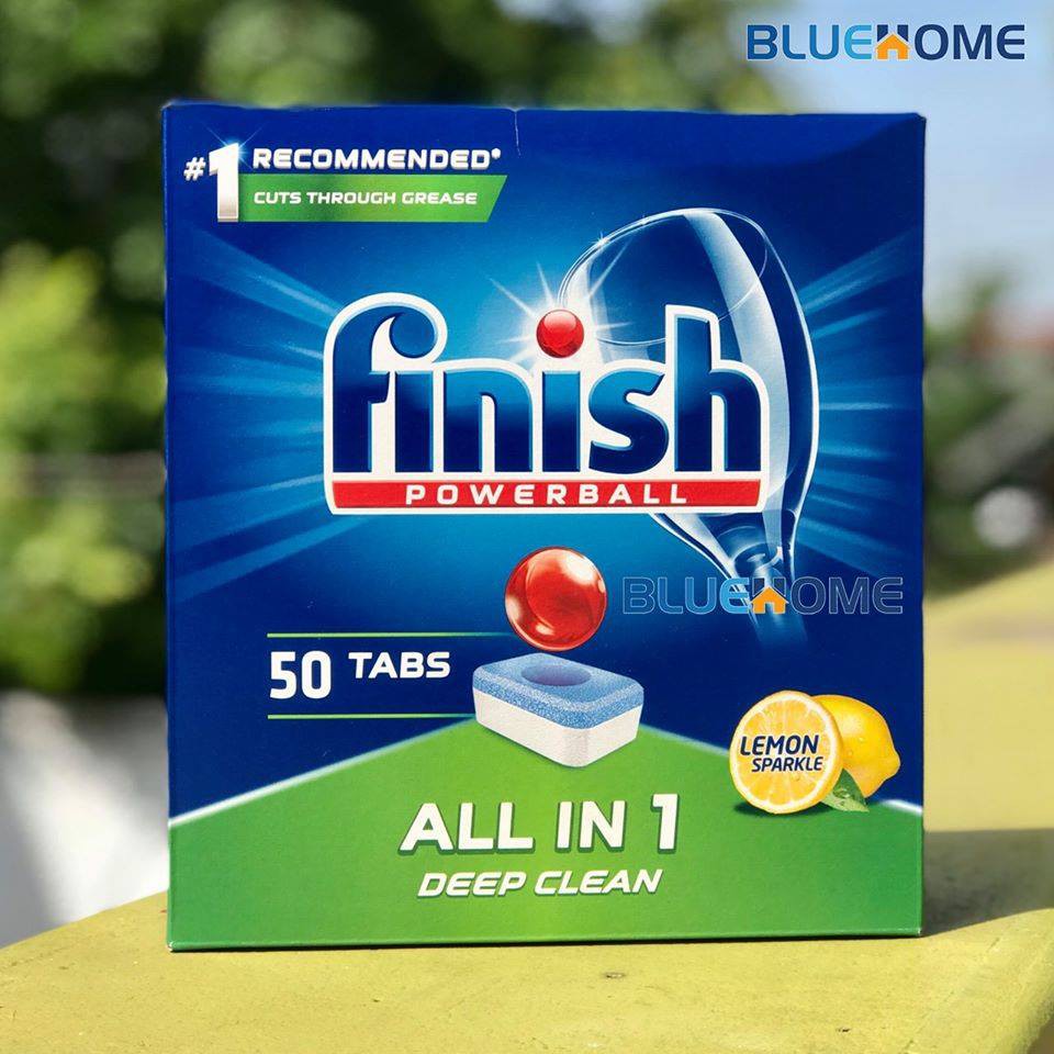 [Mã BMLT35 giảm đến 35K đơn 99K] Viên rửa chén Finish All-in-1