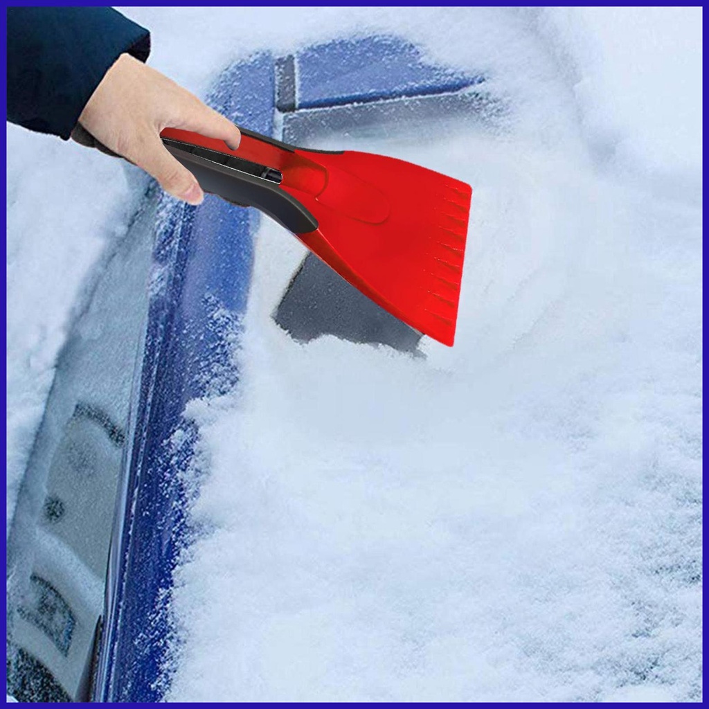 Xẻng Xúc Tuyết Có Tay Cầm Bằng Silicone Chống Trượt Đa Năng Tiện Dụng