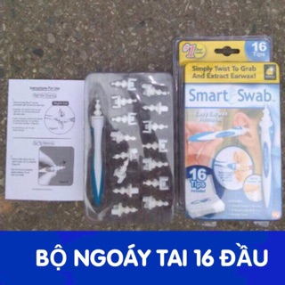 Ngoáy tai xoắn 16 đầu