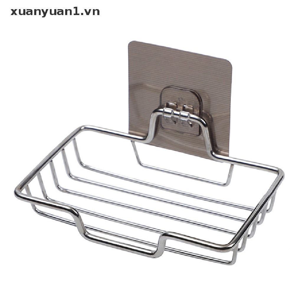 Giá Inox Đựng Xà Phòng Gắn Tường Tiện Dụng