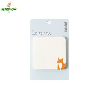 Giấy note hình thú trong rừng