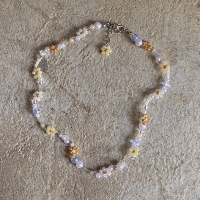 [283] Blossom necklace - Vòng cổ hoa ngọc
