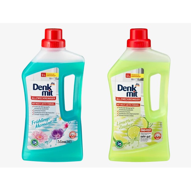 Nước lau sàn gỗ, sàn gạch Denkmit 1L – Nội địa Đức