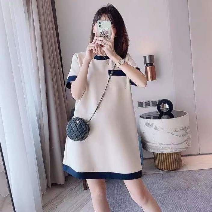Đầm Bầu Dáng Chữ A Phong Cách Hàn Quốc Thời Trang Mùa Hè 2022