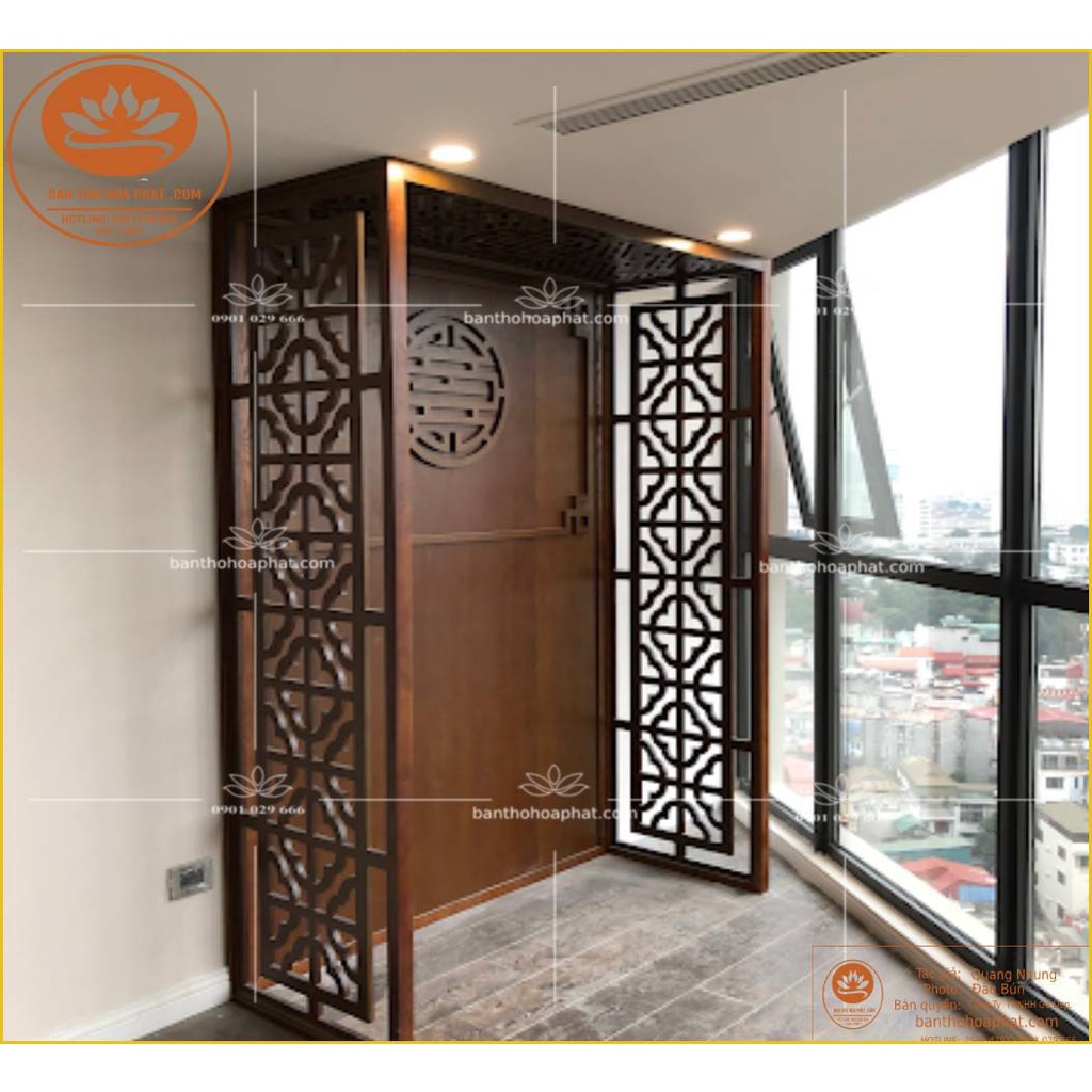 Vách ngăn CNC chuẩn phong thủy VN31