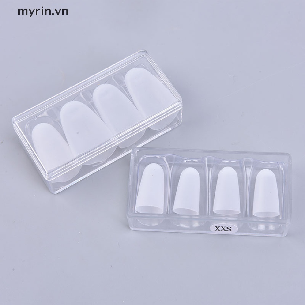 Bộ 4 Phụ Kiện Bọc Đầu Ngón Tay Bằng Silicone Cho Đàn Ghita