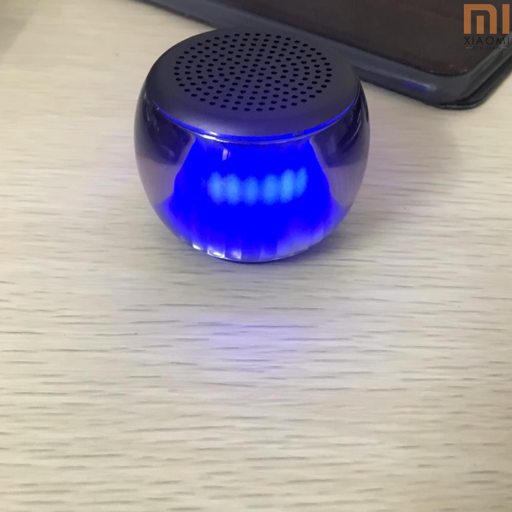 S☆S Xiaomi Velev TWS Lighting BT Speaker Interconnected Stereo BT5.0 LED Rhythm Lighting Music Player Sound Amplifier