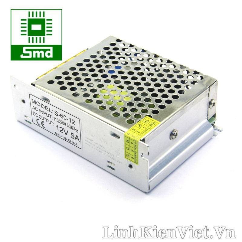 Nguồn tổ ong 12V - 5A