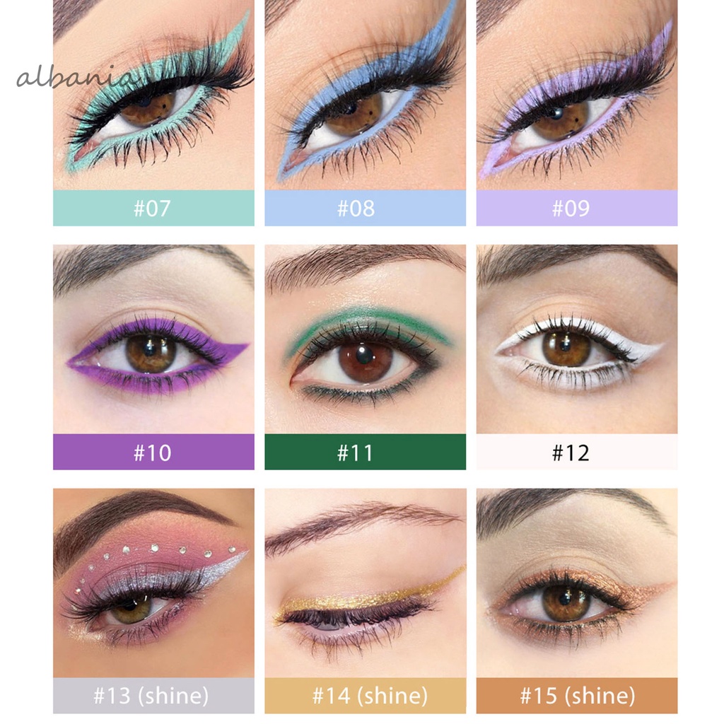 Gel kẻ mắt 20 màu lâu trôi tiện dụng | BigBuy360 - bigbuy360.vn