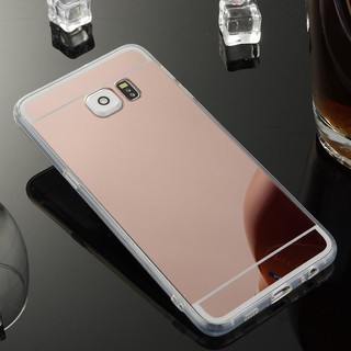 For [ Samsung S6 / G920 ] Mirror Soft TPU Silicone Back Phone Case