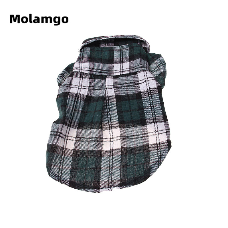 Áo Sơ Mi Kẻ Sọc Ca Rô Thời Trang Dành Cho Thú Cưng