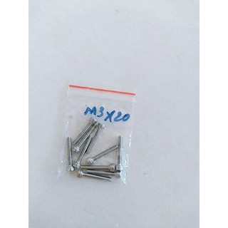 10 bulong inox lục giác M3