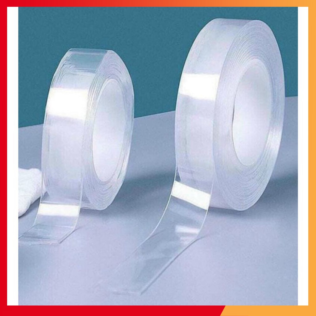 BĂNG DÍNH 2 MẶT TRONG SUỐT THÔNG MINH TIỆN LỢI