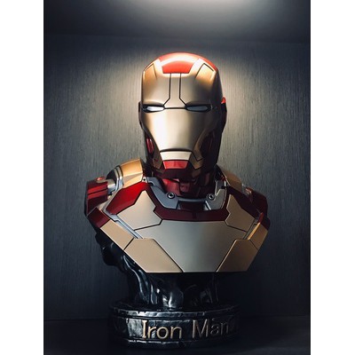 Mô hình Tượng Bán Thân Iron Man MK42 Tỉ lệ 1/2