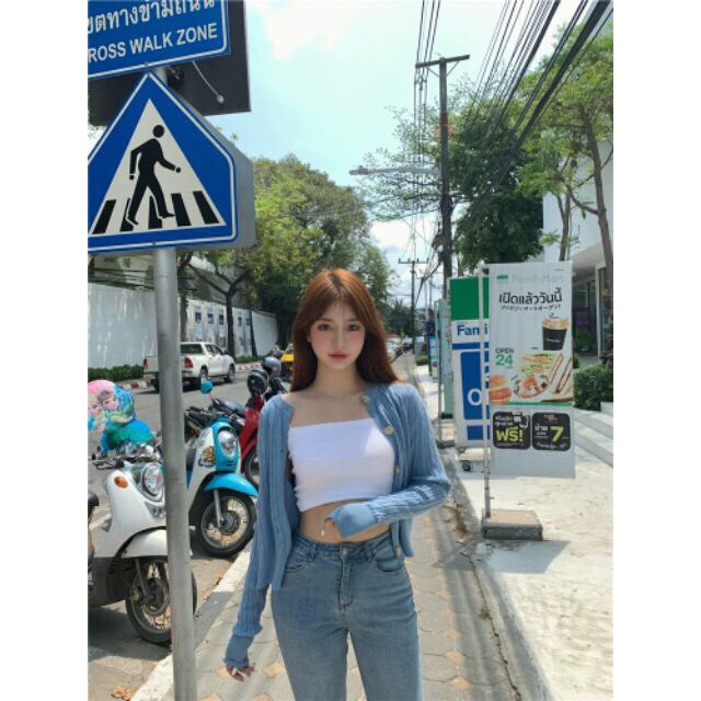 [Mã FAMAYWA giảm 10K đơn 50K] Áo 2 dây bún thun gân, vải xin, mặc mát | BigBuy360 - bigbuy360.vn