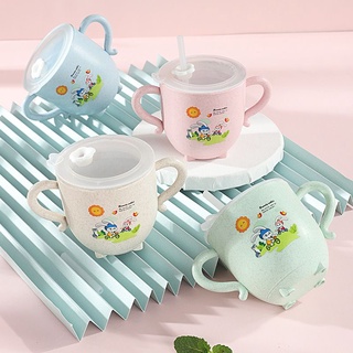 Cốc Uống Nước Lúa Mạch Cho Bé Tập Hút