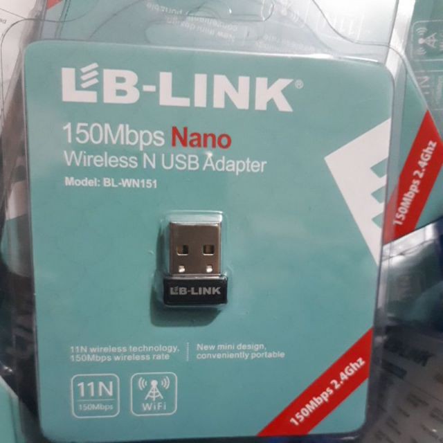 USB thu wifi LB-Link WN151 - Bộ thu wifi cho PC và Laptop