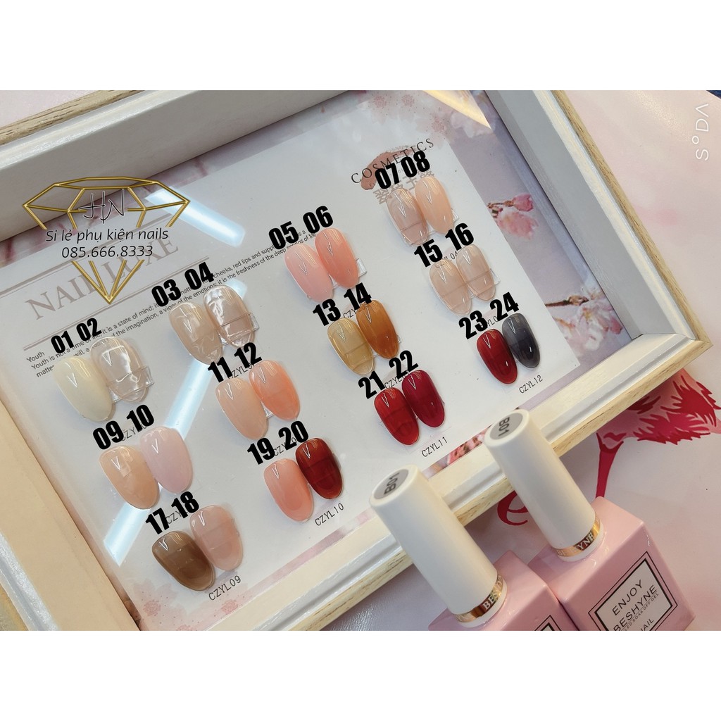 Sơn thạch Beshyne set 24 màu