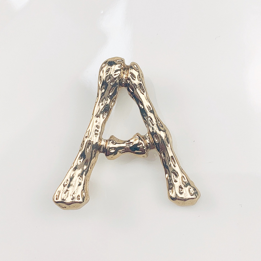 Trâm Cài Áo Hợp Kim Hình Chữ Cái Tiếng Anh