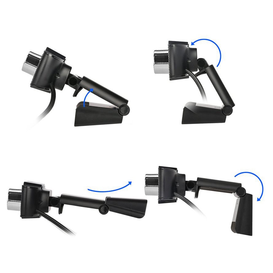 Webcam / webcam A870 để học tập trong thời gian thực và phát trực tuyến trực tuyến trên máy tính / máy tính xách tay / 480p, 720p, 1080px 480