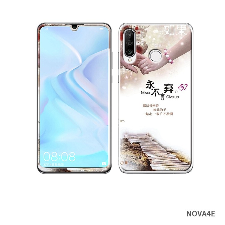 Sẵn sàng Huawei Nova 4e 5 Pro P30 Lite Honor 9x Pro 20 20i 20Pro Maimang 8 Silicone Trường hợp mềm và Kính cường lực