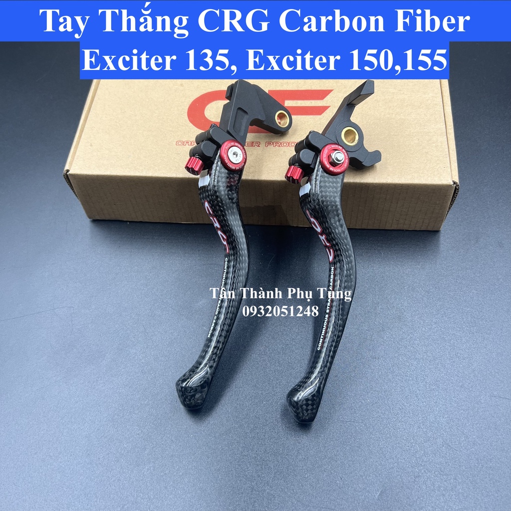 Tay thắng CRG Carbon Fiber Exciter 135, Exciter 150,155