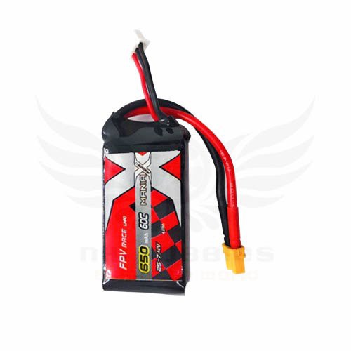 Pin Lipo Mania-X 7.4V 2S 650mAh 60C