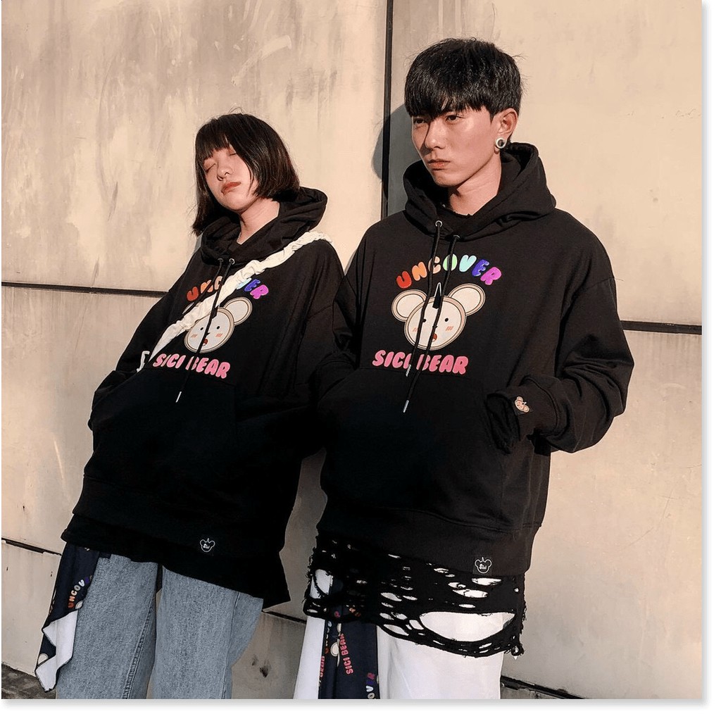 Áo hoodies mặt gấu form rộng to y hình XỊN XÒ , HOT HÈ 2021 KOKO MI STORE