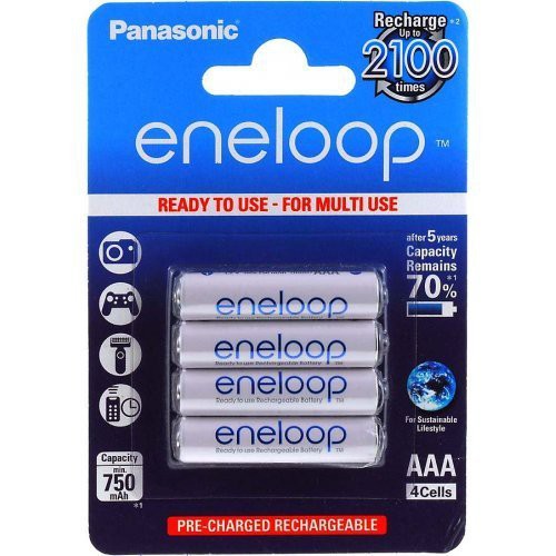 Pin Panasonic Eneloop AAA 750mAh (2100 lần )