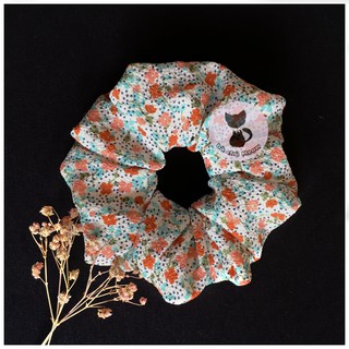 Dây cột tóc hoa - Đồ cột tóc hoa - Vintage Scrunchies