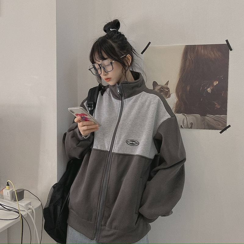 Áo Khoác Nỉ form rộng - Áo Khoác nỉ nam nữ - Áo khoác nỉ mẫu mới 2021 Thương Hiệu TuNa Clothes _ Mã N01 | BigBuy360 - bigbuy360.vn