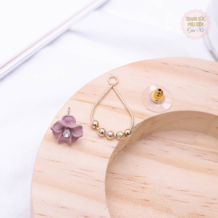 Bông tai nữ cách điệu hot trend thời trang Hàn cực xinh HT186, giá rẻ