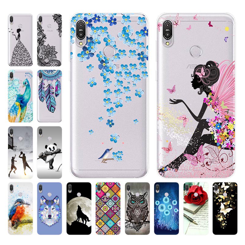 Ốp lưng Asus ZenFone Max Pro M1 ZB601KL Silicone TPU Phim hoạt hình Vỏ điện thoại Asus ZB601KL ZB 601KL X00TD Vỏ mềm