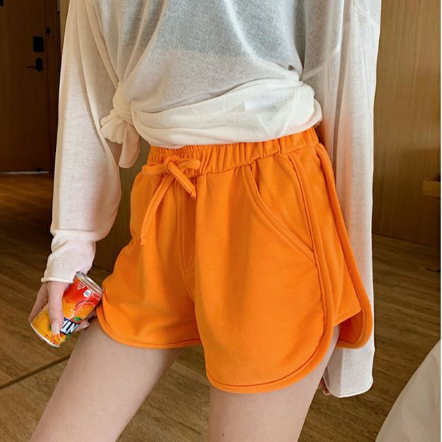 Quần đùi tập gym, thể thao nữ có túi
