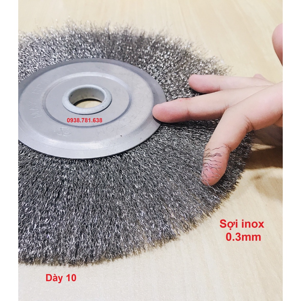 Bánh Cước Inox 250X10X25.4