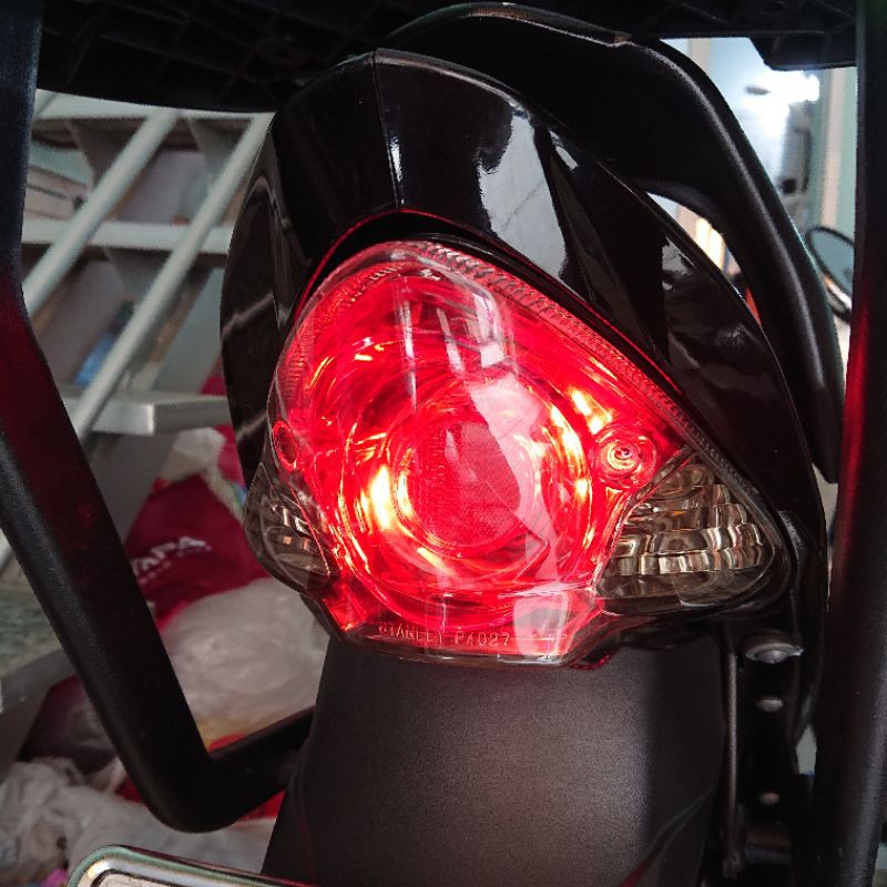 Led Cob đèn hậu 1157 sáng bền trắng và đỏ dành cho xe máy