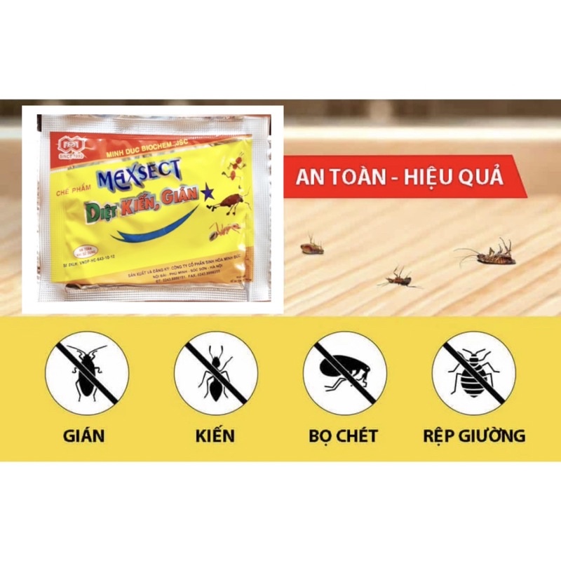 Thuốc diệt kiến, diệt gián sinh học