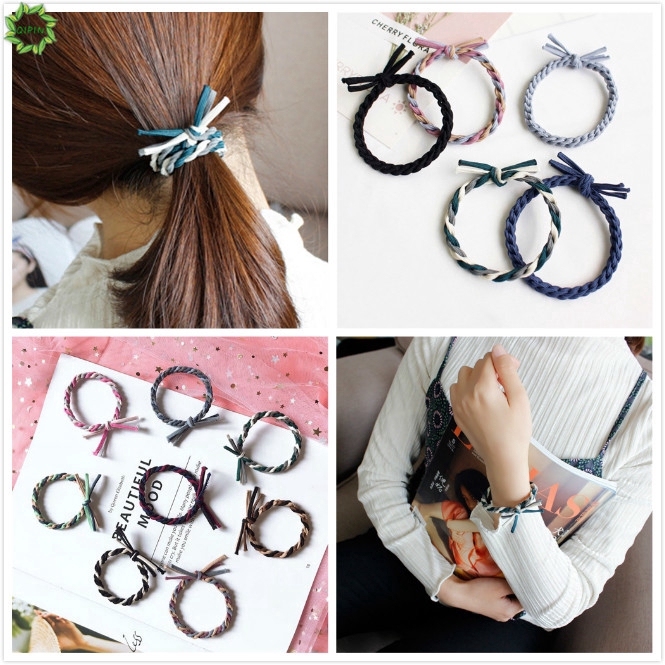 Dây nơ cột tóc nhiều màu xinh xắn