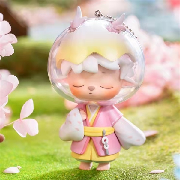 ★Hgtoys★  Búp Bê MIHU MIMI Hoa Đào Phong Cách Dân Tộc Mới Để Trang Trí