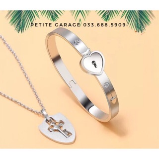 Vòng đôi chìa khoá trái tim