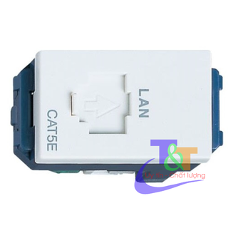 Ổ cắm mạng wev2488sw-cat5 panasonic
