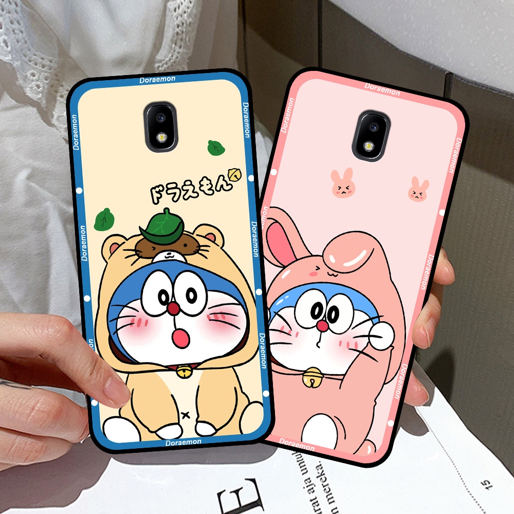 Ốp lưng Samsung J3 Pro / J5 Pro / J7 Pro / J7 Plus in hình cặp đôi doremon, hổ, khủng long dễ thương