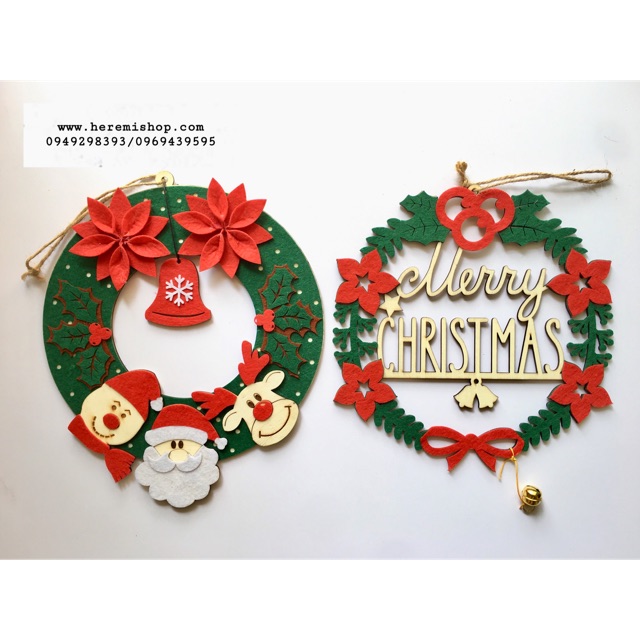 Vòng nguyệt quế Giáng Sinh noel