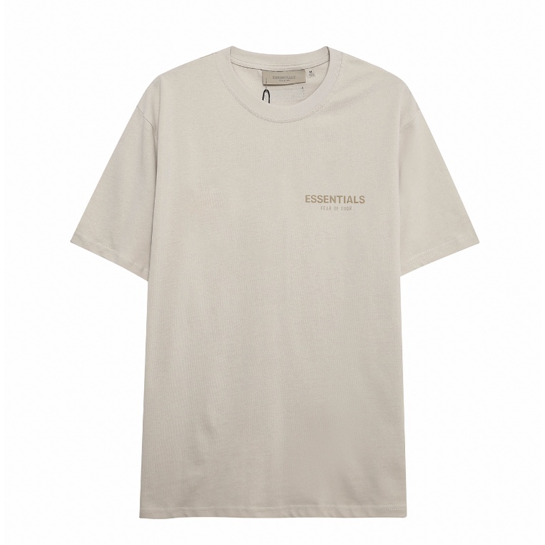 Áo Thun Cotton Ngắn Tay In Chữ flocked Thời Trang Unisex