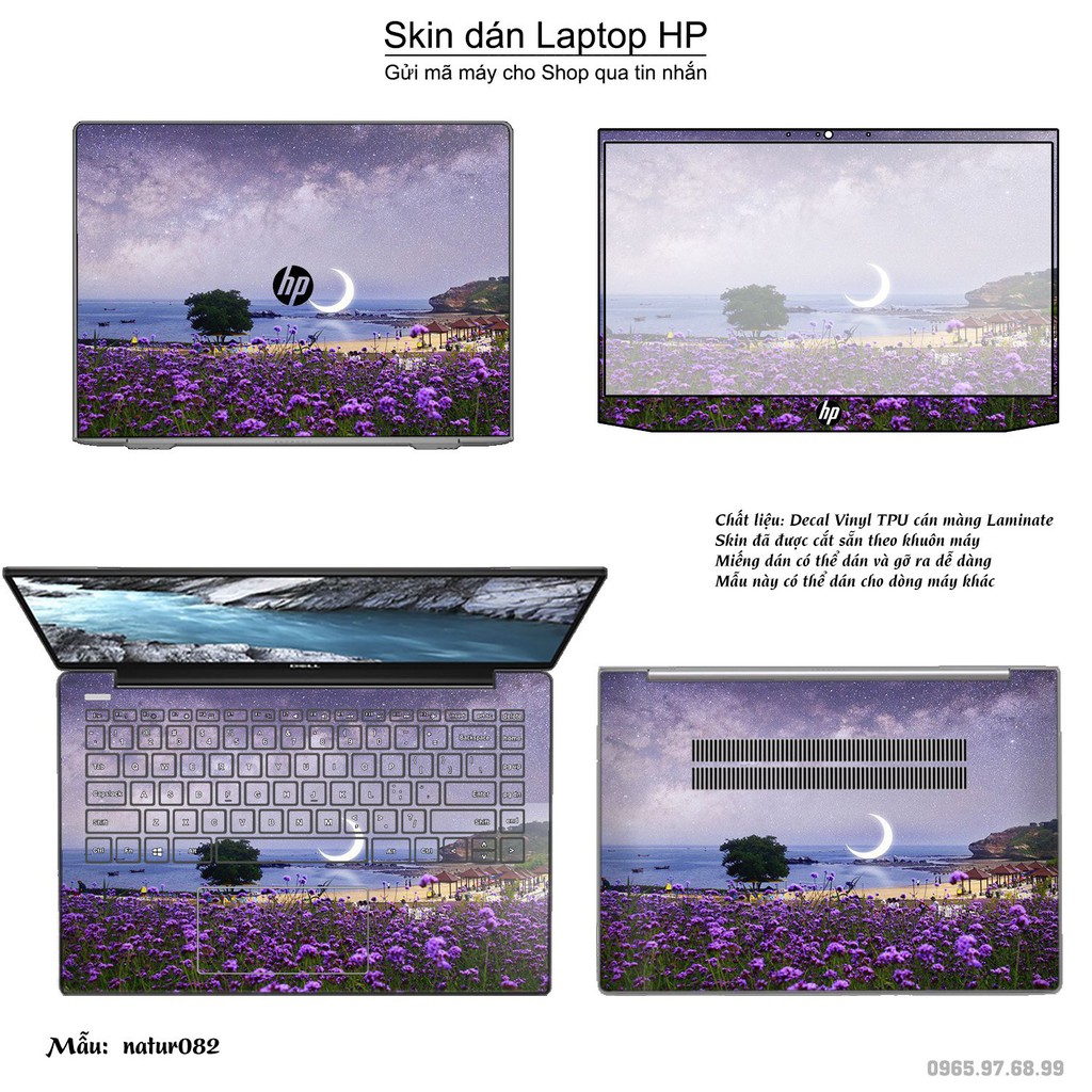 Skin dán Laptop HP in hình thiên nhiên _nhiều mẫu 4 (inbox mã máy cho Shop)