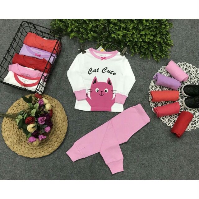 Combo 3 bộ borip bé gái
