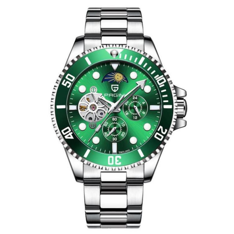 [Chính Hãng 100%] Đồng Hồ Cơ Nam PAGINI Automatic PA9223 - Đồng hồ thời trang nam Dây Thép không rỉ - Bảo Hành 2 năm | BigBuy360 - bigbuy360.vn