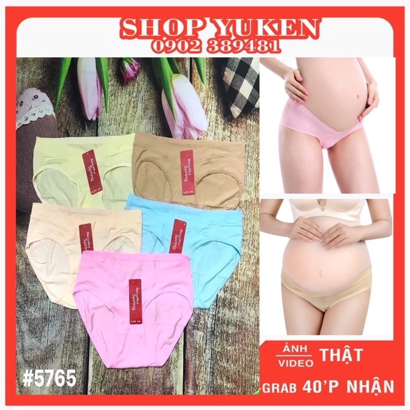 Quần lót bầu, Quần lót bầu cạp chéo cotton siêu êm và mát